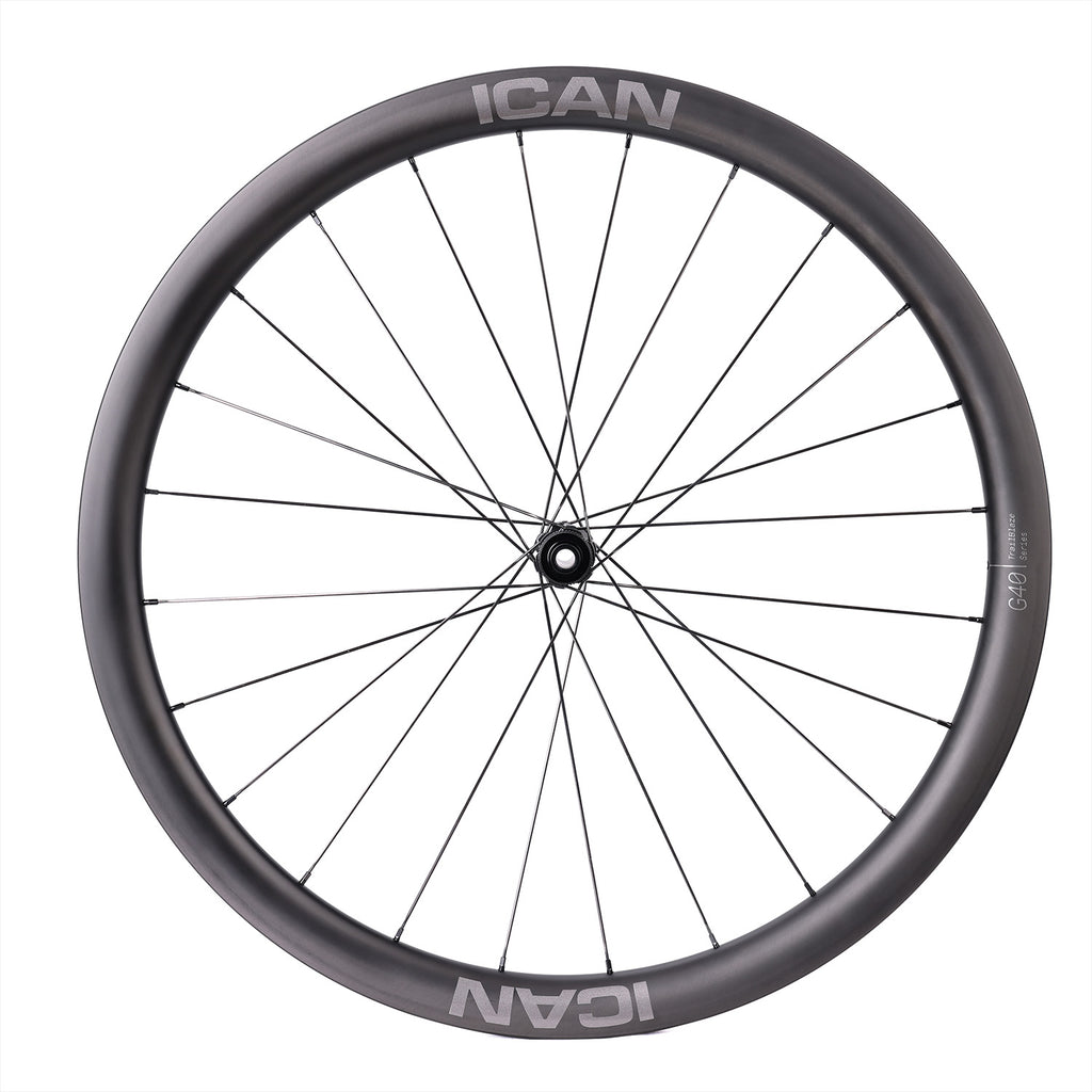 ICAN 700C G40 gravel wheels with 36T ratchet system