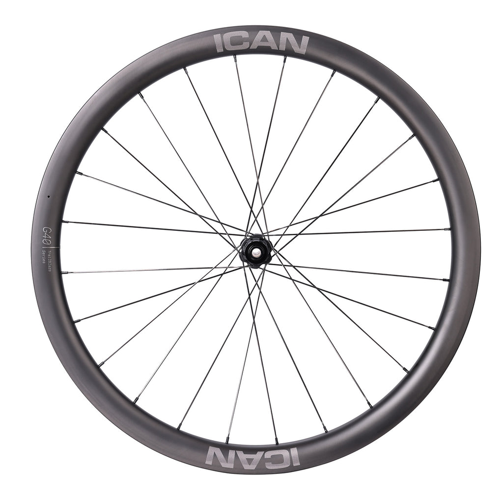 ICAN 700C G40 gravel wheels with 36T ratchet system