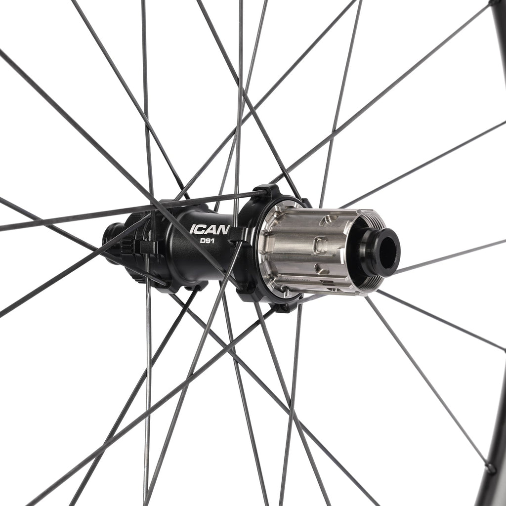 ICAN AERO 63 II disc wheels road bike wheels