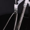 ICAN Graro gravel frame in custom paintjob ice crack uci approval TRIAERO