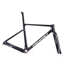 ICAN Graro gravel frame uci approval  fork without bolts 0mm offset seat post TRIAERO