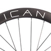 ICAN UTRA 50 disc road bike wheels with ceramic bearings TRIAERO